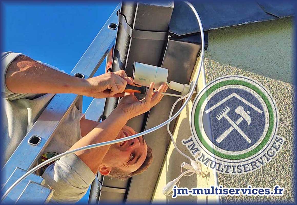 Installation de système de vidéo surveillance