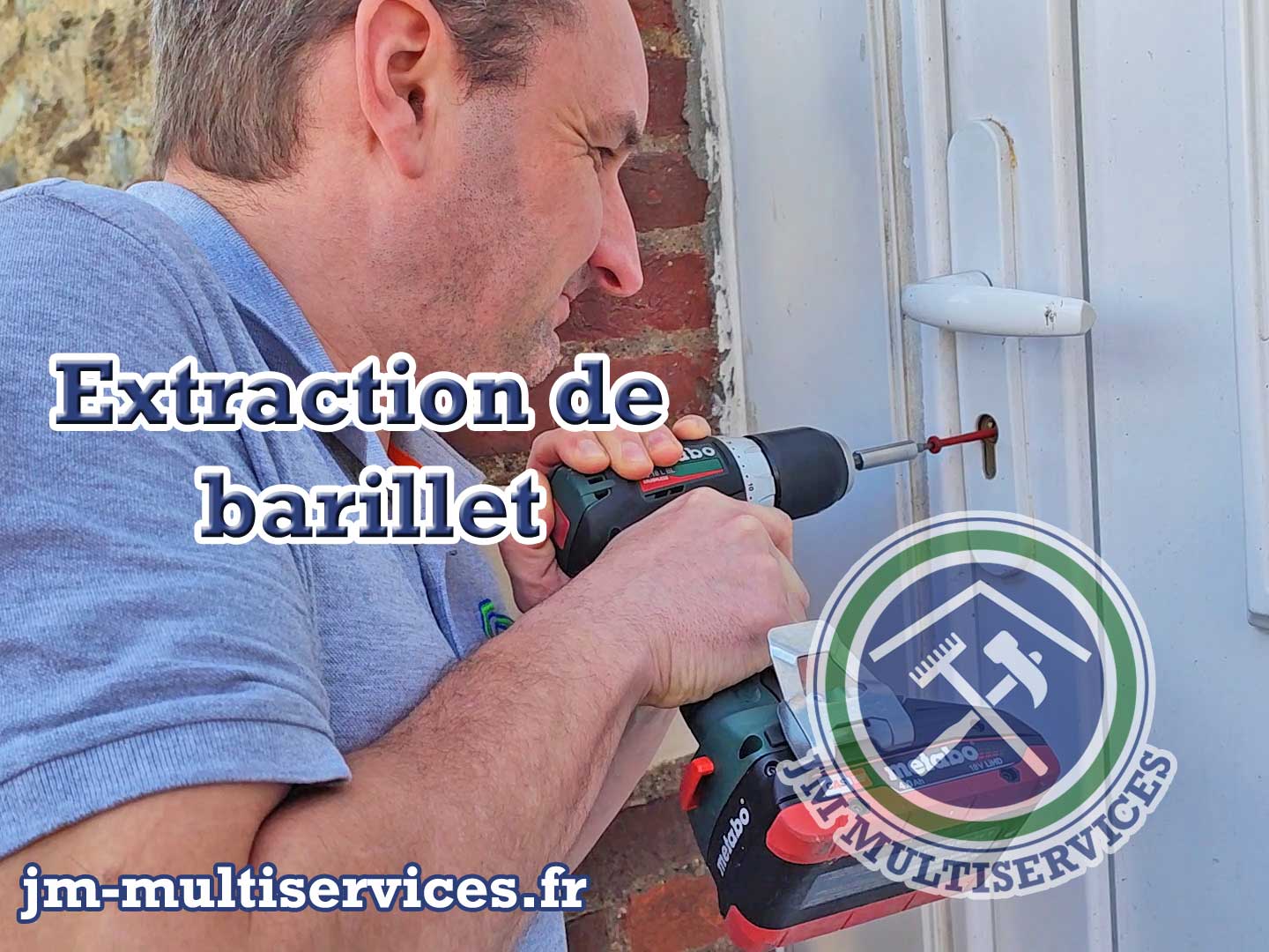 Remplacement de barillet suie à une perte de clé
