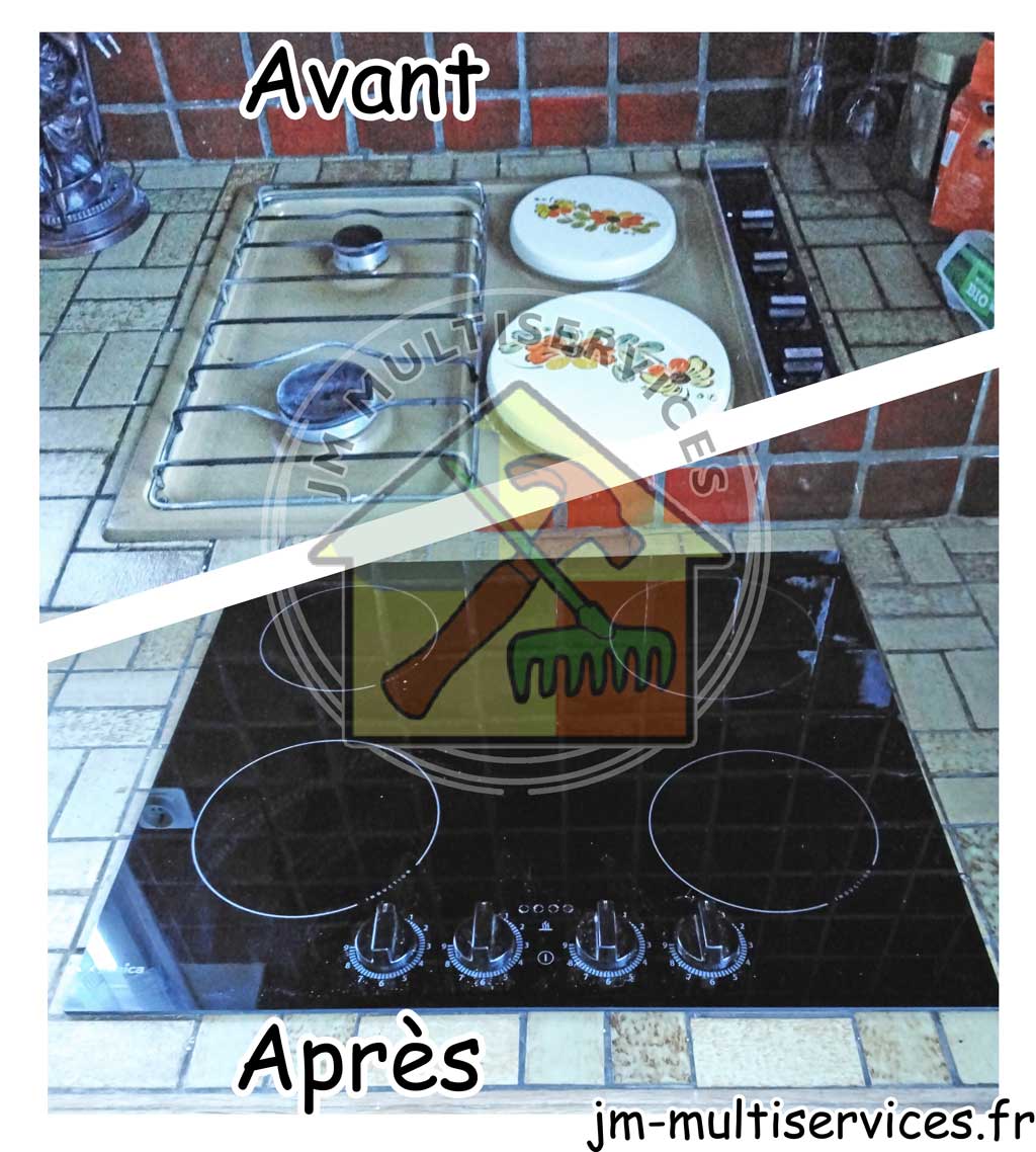 Remplacement plaque de cuisson