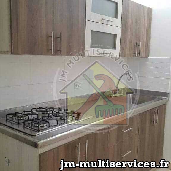 Pose de cuisine