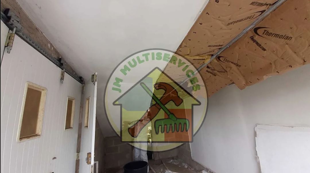 Démontage plafond placo