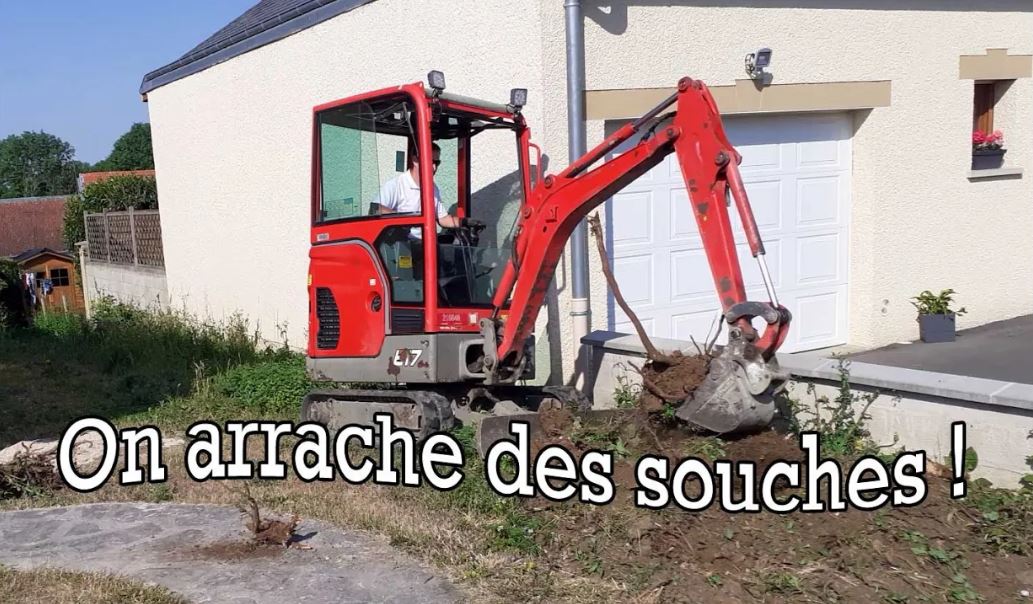 Arrachage de souches