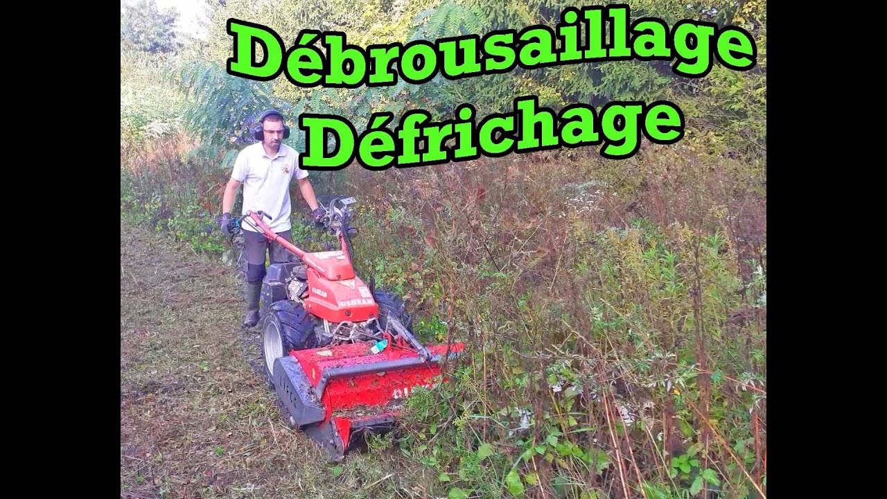 Débroussaillage, défrichage